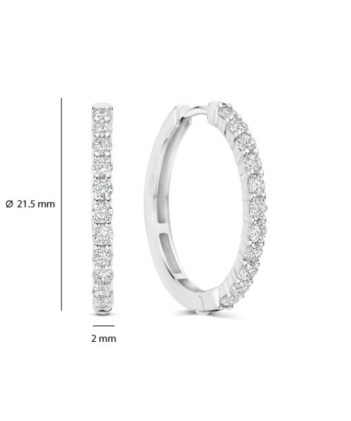 Ti Sento Tennis Large Hoops 21,5mm - Bilde 4