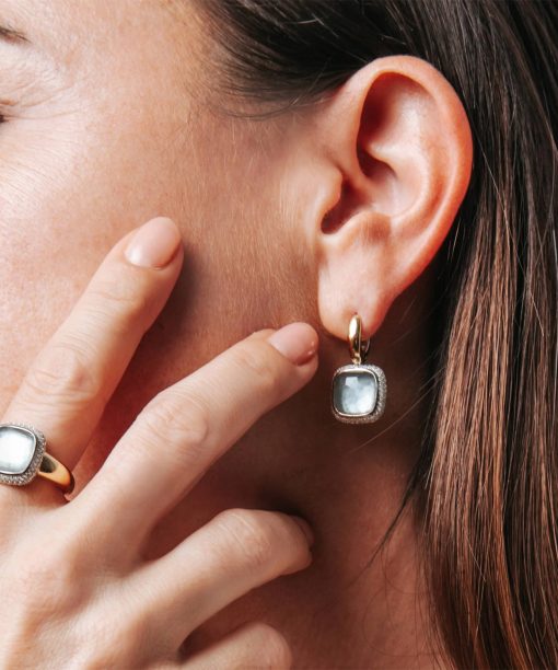 Ti Sento - Milano Earrings 7968BL - Bilde 5