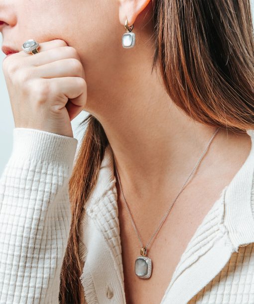 Ti Sento - Milano Earrings 7968BL - Bilde 6