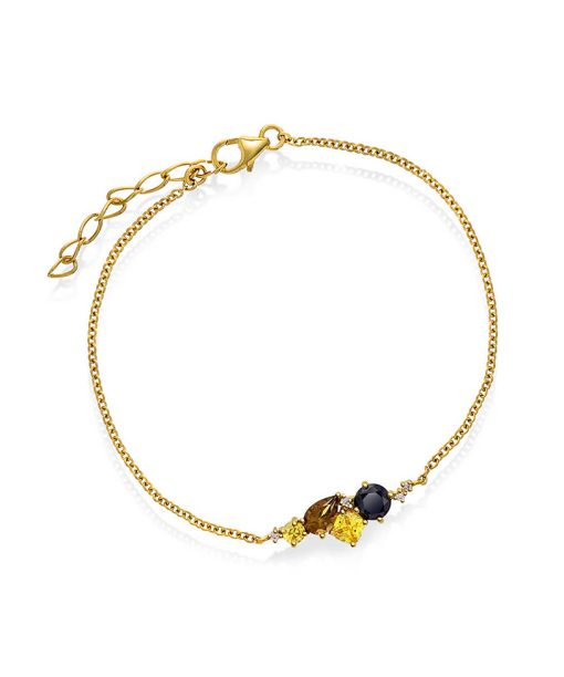 GLAM armbånd med gylne toner