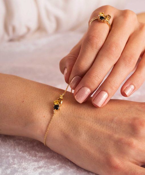 GLAM armbånd med gylne toner - Bilde 2