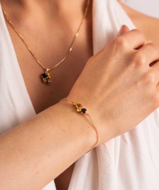 GLAM armbånd med gylne toner - Bilde 3