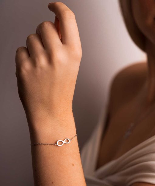 Armbånd i sølv - evighet - Bilde 2