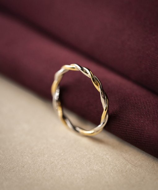 Friendship ring i sølv duo - Bilde 2