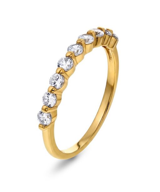 Starlight ring i 925 forgylt sølv