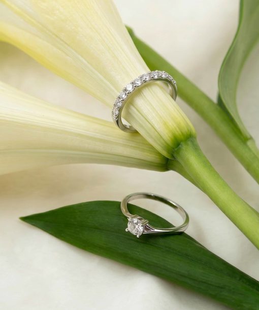 Eternal Twist ring i 925 sølv med zirkonia - Bilde 3