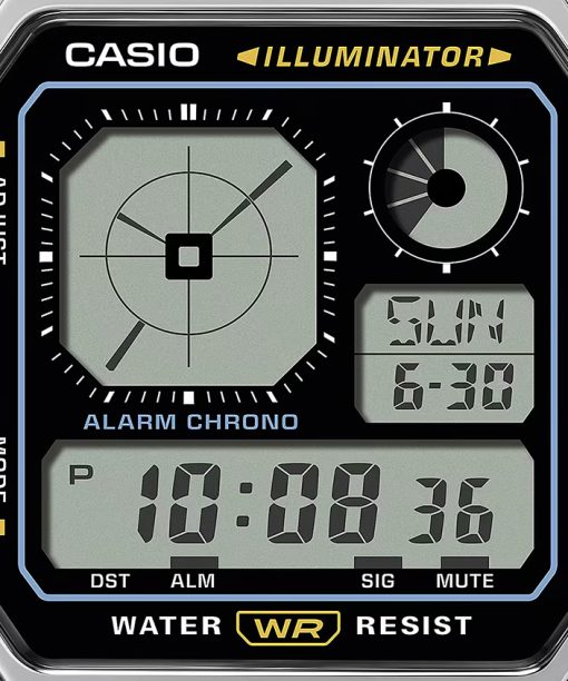 Casio Edgy 34mm - A130WE-1AEF - Bilde 4