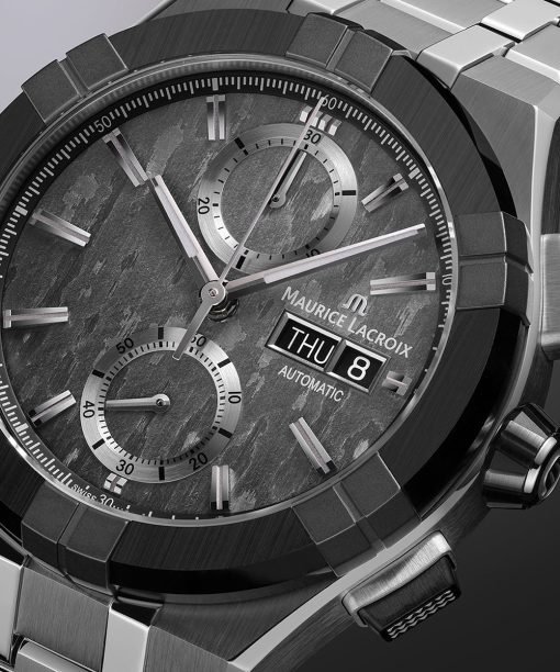 Alternative view of Maurice Lacroix Aikon-IC Carbon UD Chronograph - AC6038-S1C31-330-1