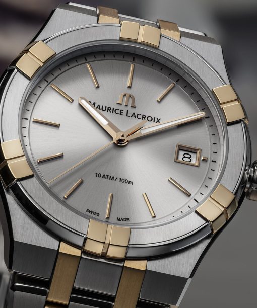 Alternative view of Maurice Lacroix Aikon Quartz 40mm - AI1108-PVP02-130-1