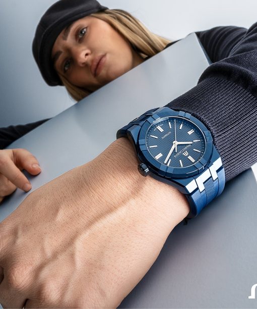 Maurice Lacroix Aikon Automatic 39mm Blue PVD Limited Edition - AI6007-PVC00-430-4 - Bilde 2