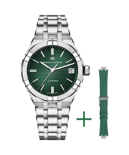Maurice Lacroix Aikon Automatic 39 mm + Strap - AI6007-SS00F-630-D