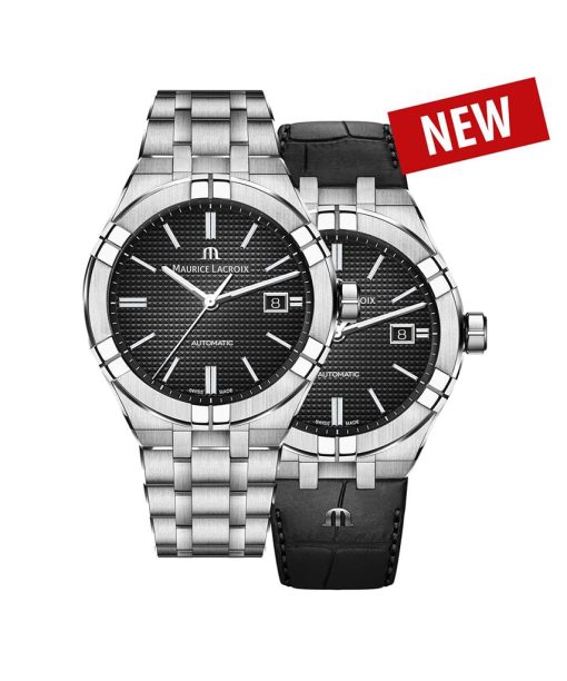 Maurice Lacroix Aikon Automatic 42mm + Strap - AI6008-SS002-330-2 - Bilde 2