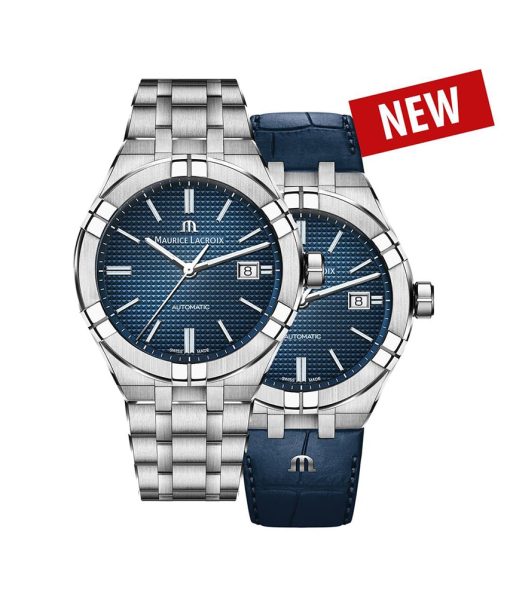 Maurice Lacroix Aikon Automatic 42mm + Strap - AI6008-SS002-430-2 - Bilde 2
