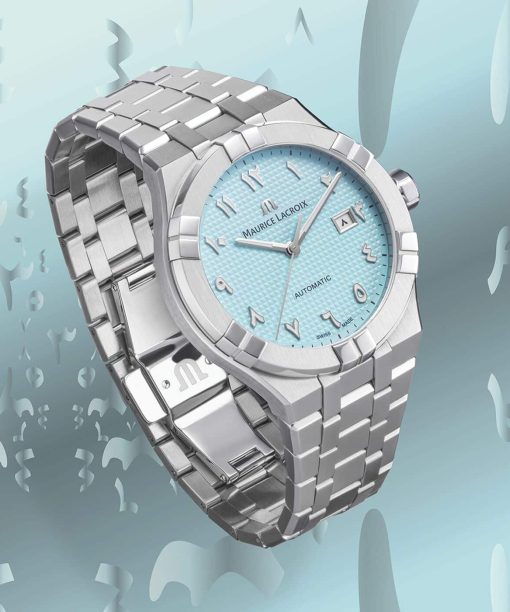 Maurice Lacroix Aikon Automatic 42mm Middle East Edition - AI6008-SS002-490-1 - Bilde 2