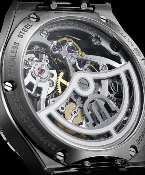 Alternative view of Maurice Lacroix Aikon Automatic Skeleton 45mm - AI6028-SS001-030-1