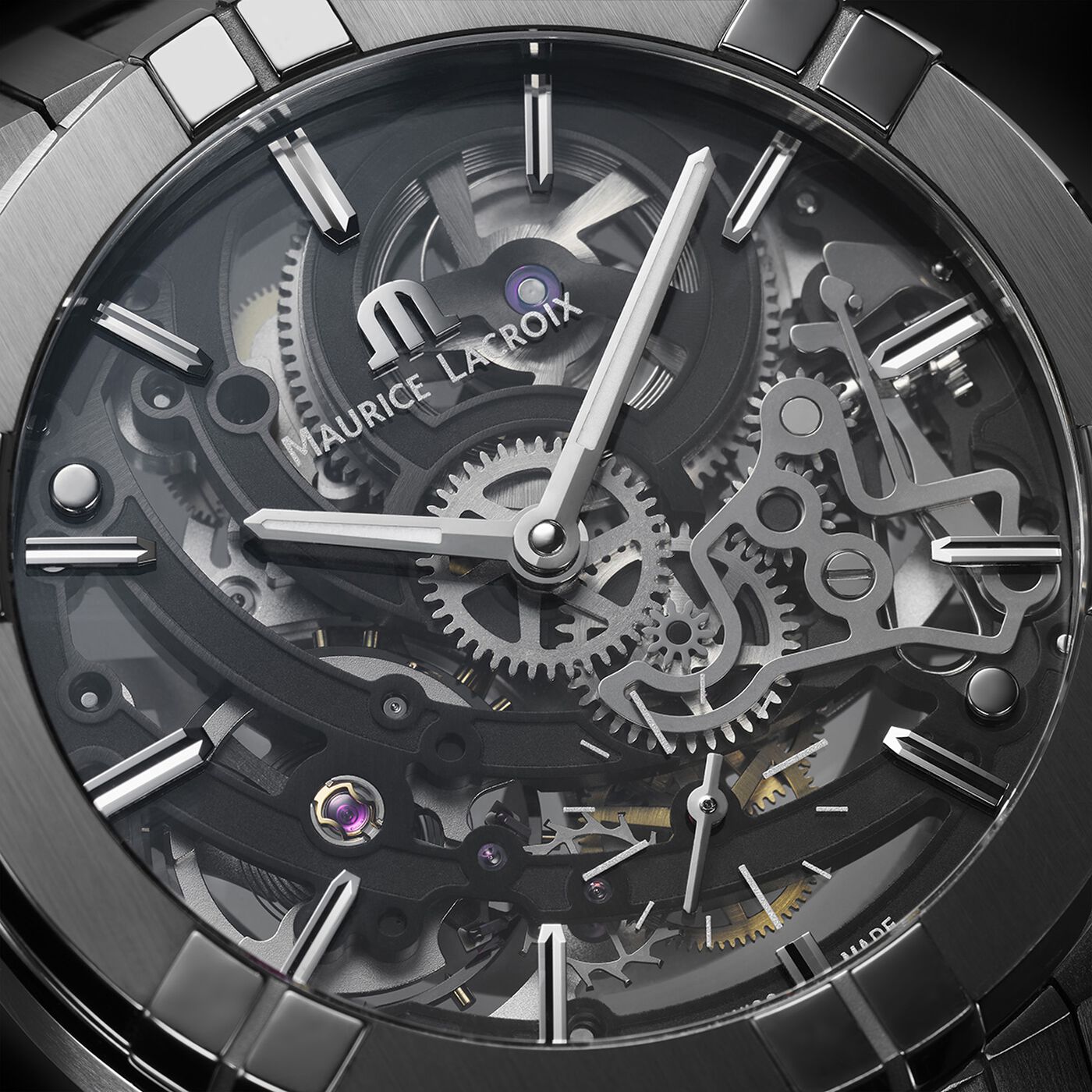 Maurice Lacroix Aikon Automatic Skeleton 45mm - AI6028-SS002-030-1 - Bilde 2