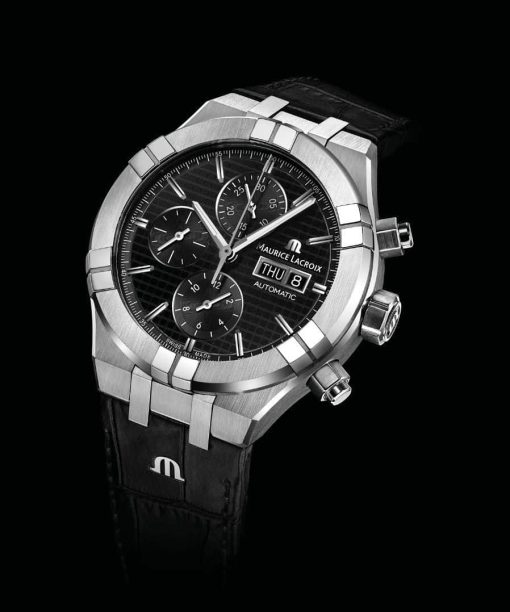 Alternative view of Maurice Lacroix Aikon Automatic Chronograph 44mm - AI6038-SS001-330-1