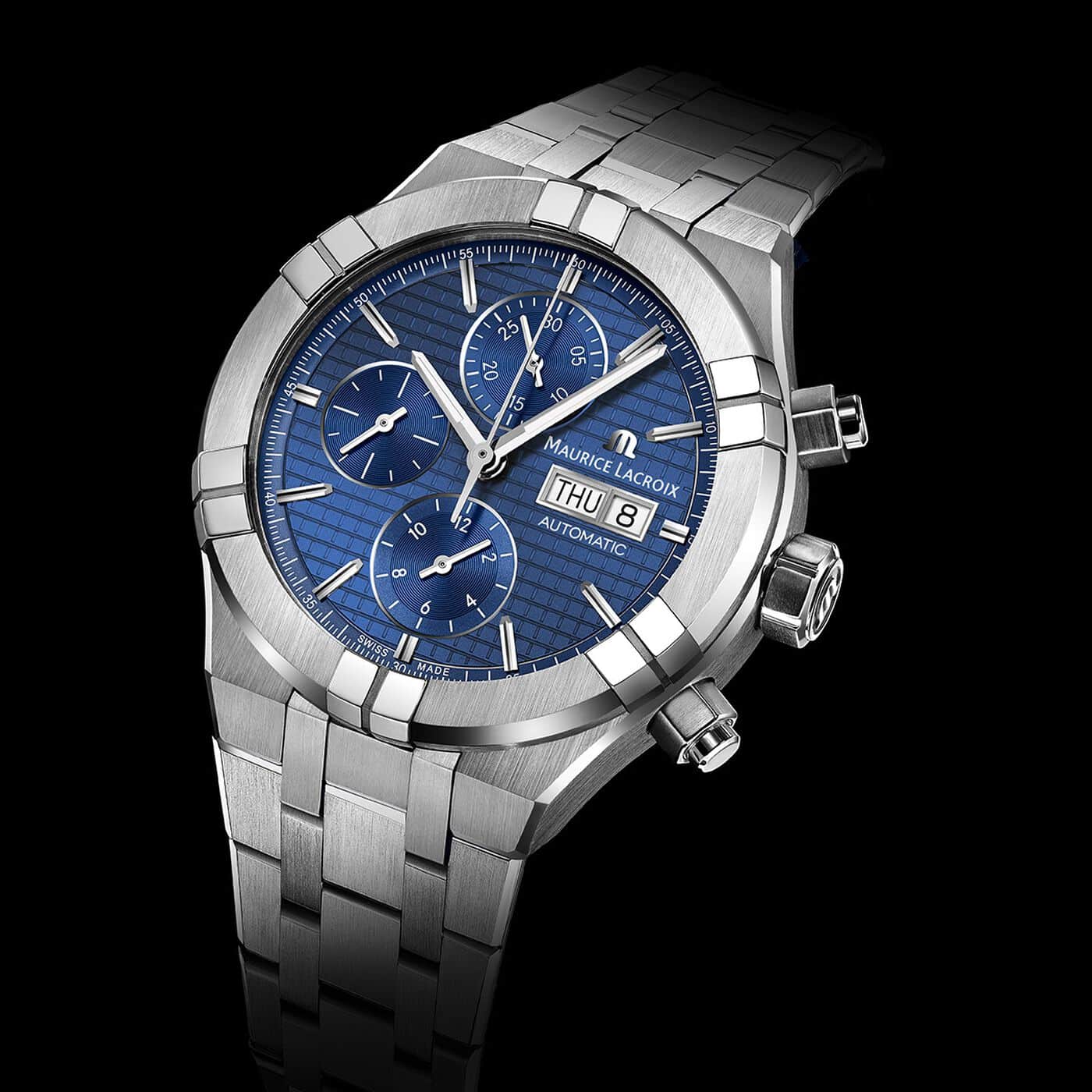 Maurice Lacroix Aikon Automatic Chronograph 44 mm - AI6038-SS002-430-1 - Bilde 2