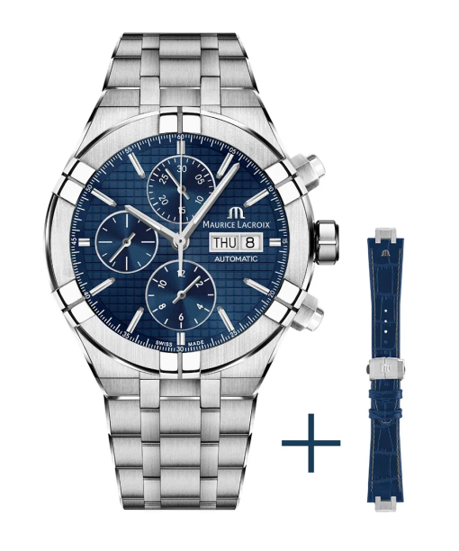 Maurice Lacroix Aikon Automatic Chronograph 44mm - AI6038-SS002-430