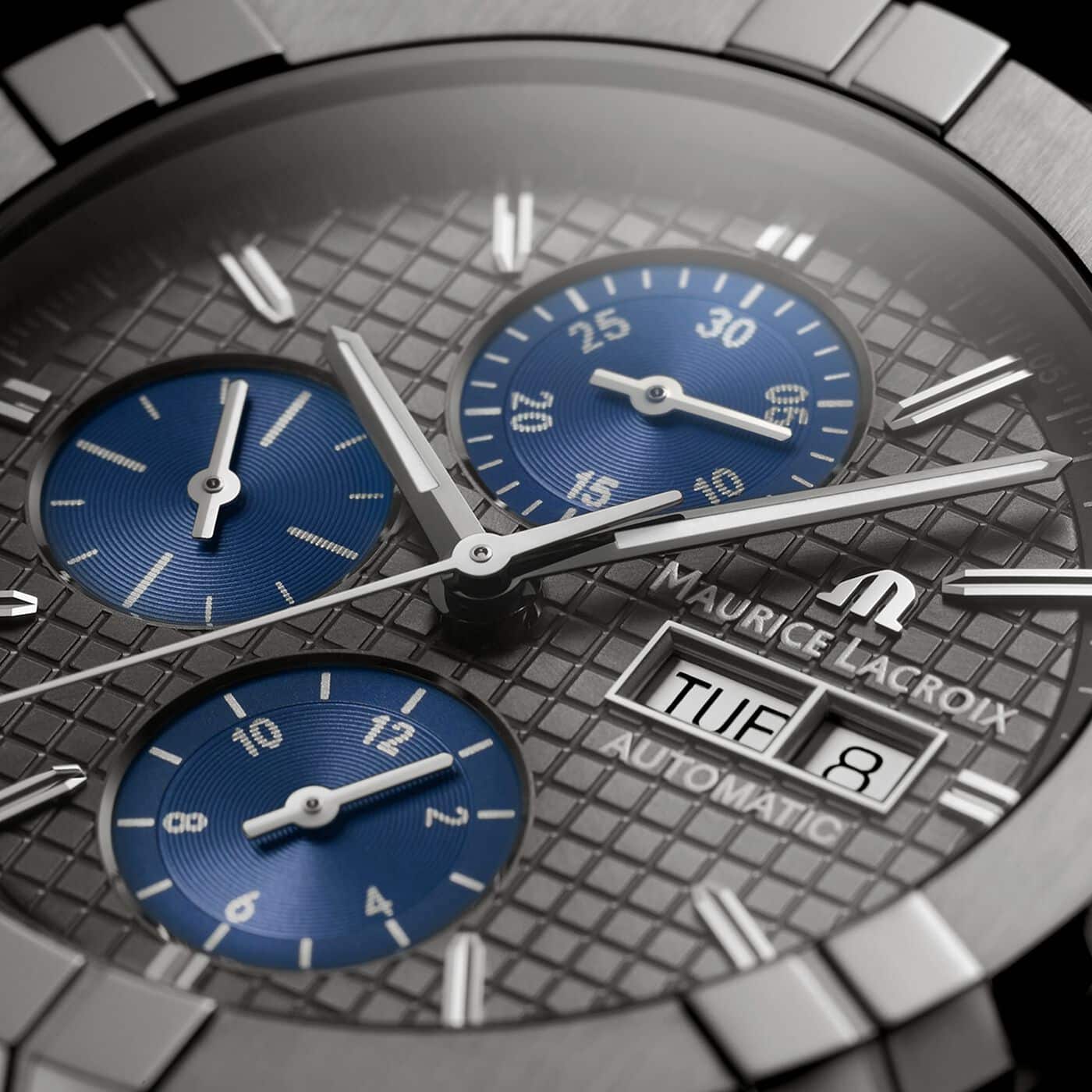 Maurice Lacroix Aikon Automatic Chronograph 44mm Titanium - AI6038-TT030-330-2 - Bilde 2