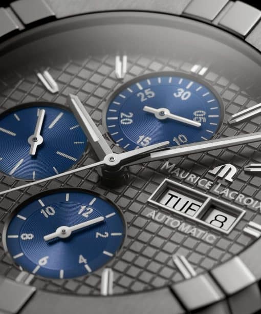 Alternative view of Maurice Lacroix Aikon Automatic Chronograph 44mm Titanium - AI6038-TT032-330-1