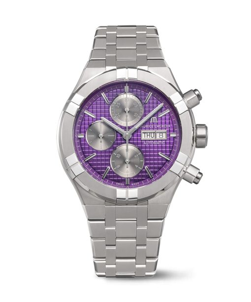 Maurice Lacroix Aikon Automatic Titanium Chronograph 44mm - AI6038-TT032-430-1