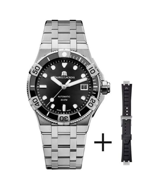 Maurice Lacroix Aikon Automatic Venturer 38mm Strap Set - AI6057-SSL2F-330-A