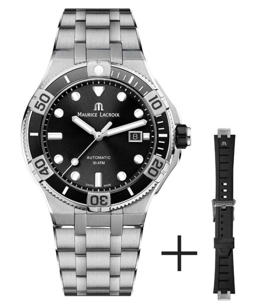Maurice Lacroix Aikon Automatic Venturer 43mm + Strap - AI6058-SS002-330-2 - Bilde 2