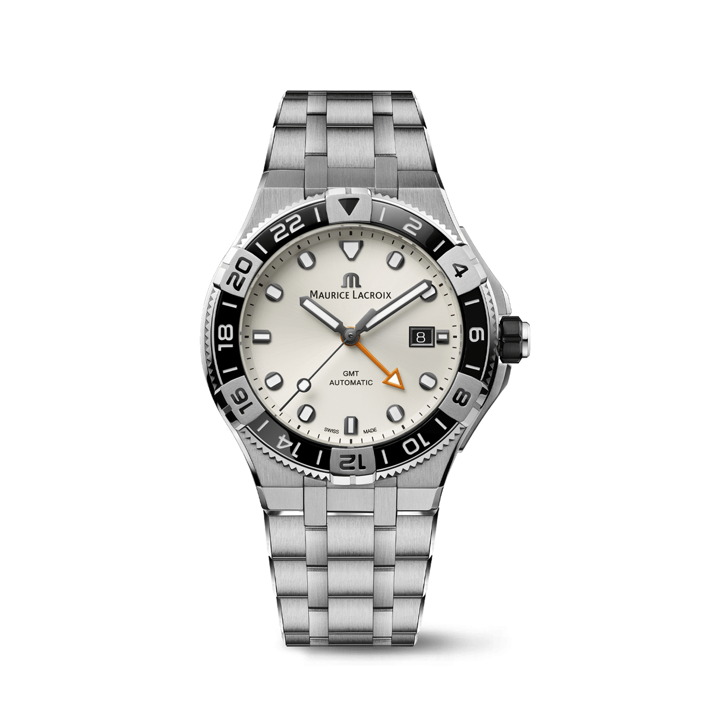 Maurice Lacroix Aikon Automatic Venturer GMT 43mm - AI6158-SS002-130-1