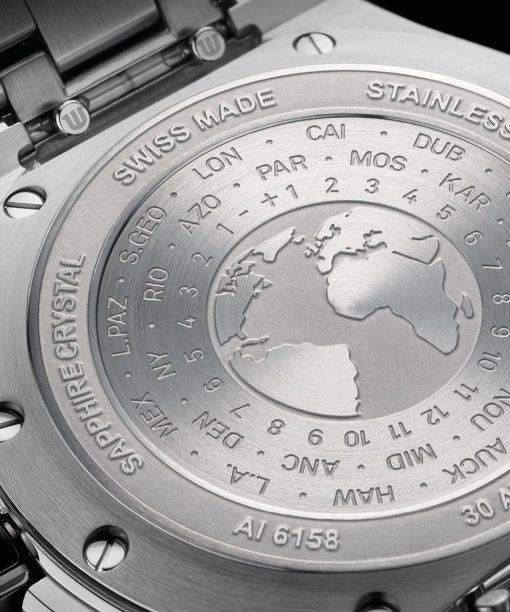 Maurice Lacroix Aikon Automatic Venturer GMT 43mm + Rubber Strap - AI6158-SS00F-330-A - Bilde 4