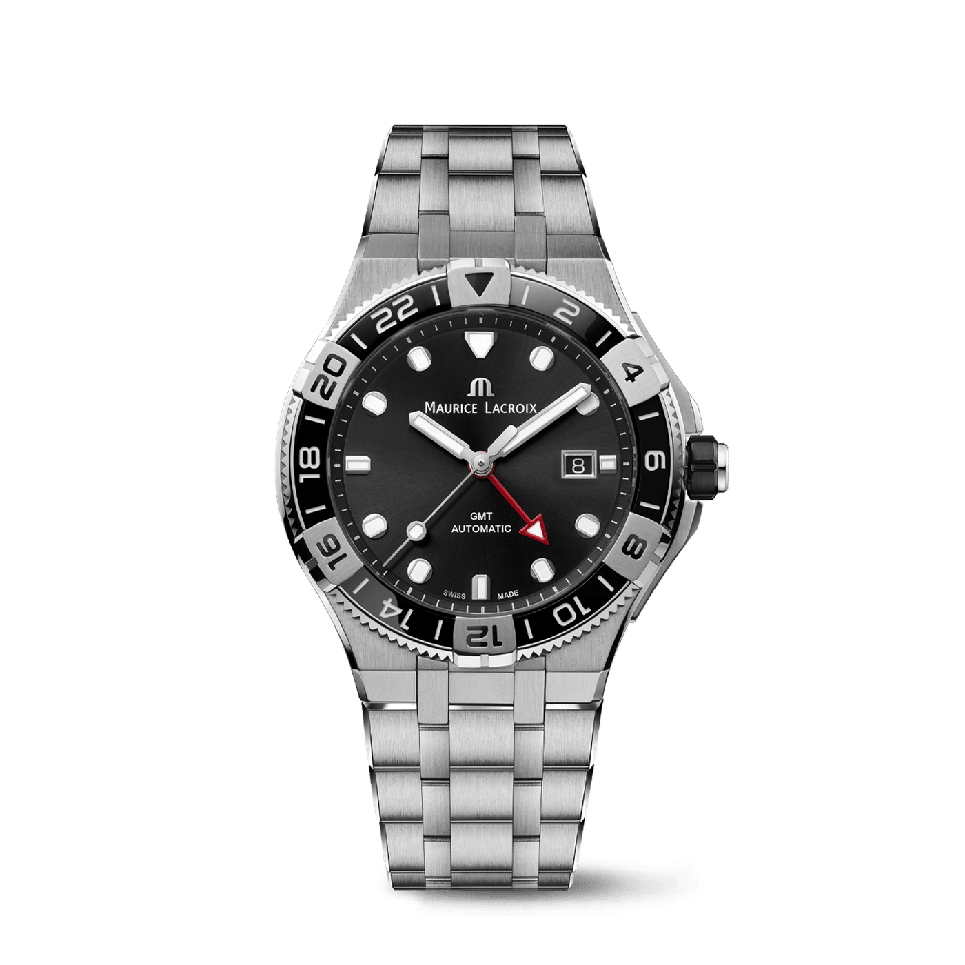 Maurice Lacroix Aikon Automatic Venturer GMT 43mm - AI6158-SS002-330-1