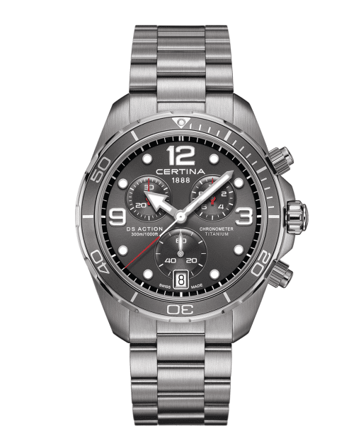 Certina DS Action Chronograph 43mm Titanium - C032.434.44.087.00