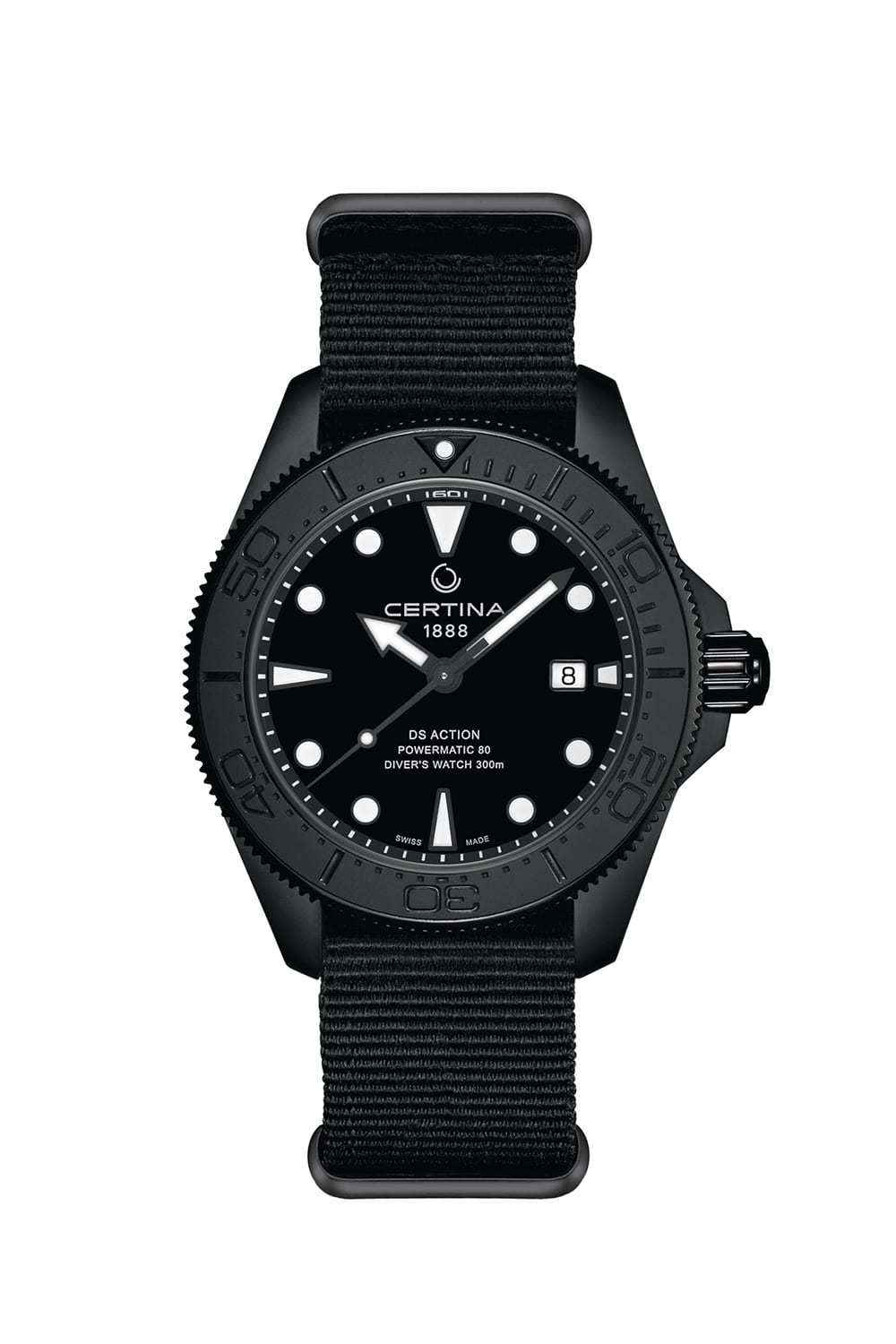 Certina DS Action Diver 43mm Powermatic 80 - C032.607.38.051.00