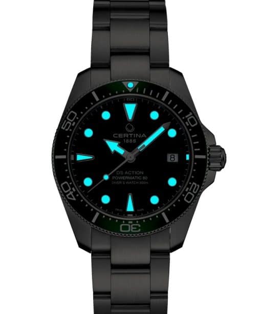 Alternative view of Certina DS Action Diver 38mm Powermatic 80 - C048.807.11.091.00