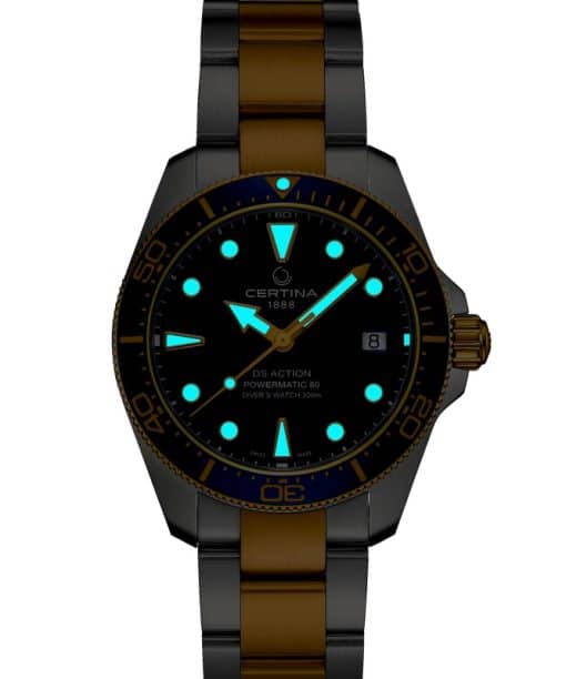 Alternative view of Certina DS Action Diver 38mm Powermatic 80 - C048.807.22.041.00
