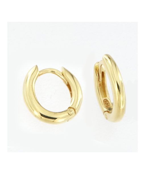Charlotte Strømmen Jewellery Pippa Creoler forgylt  - CSJ-E00437