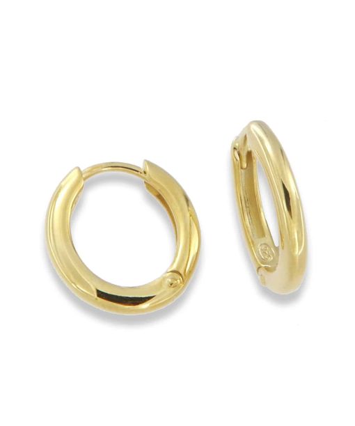 Charlotte Strømmen Jewellery Pippa medio Creoler forgylt - CSJ-E00438