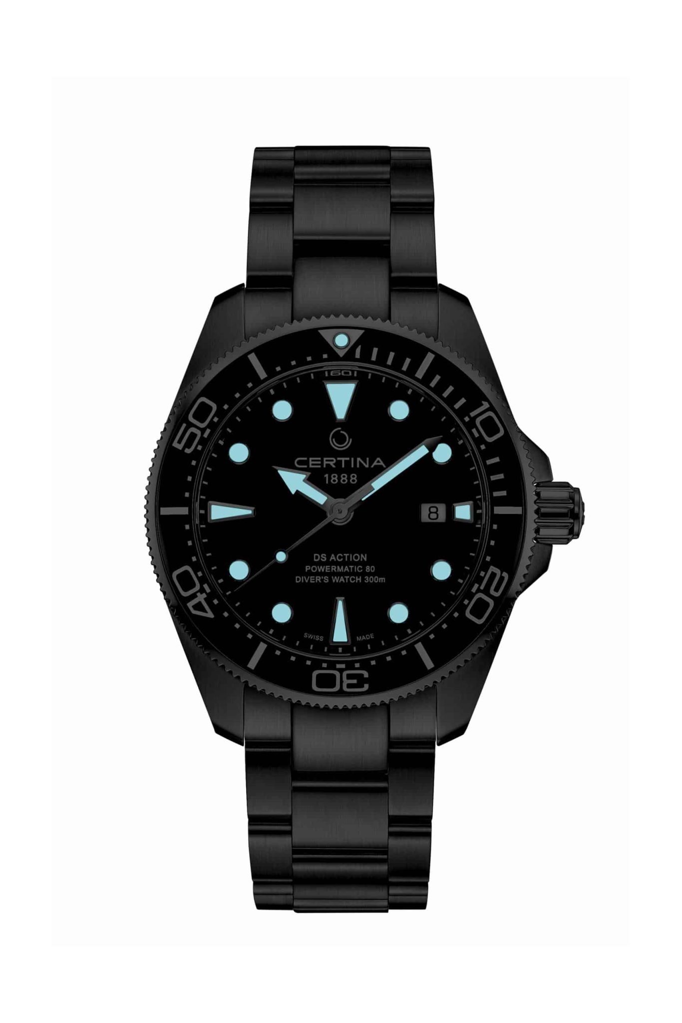 Certina DS Action Diver Powermatic 80 43mm - C032.607.11.051.00 - Bilde 2
