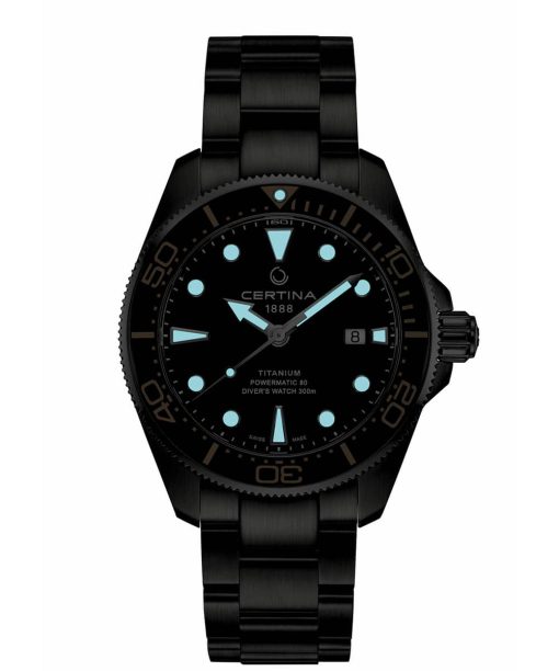 Alternative view of Certina DS Action Diver Titanium Powermatic 80 43mm - C032.607.44.051.00