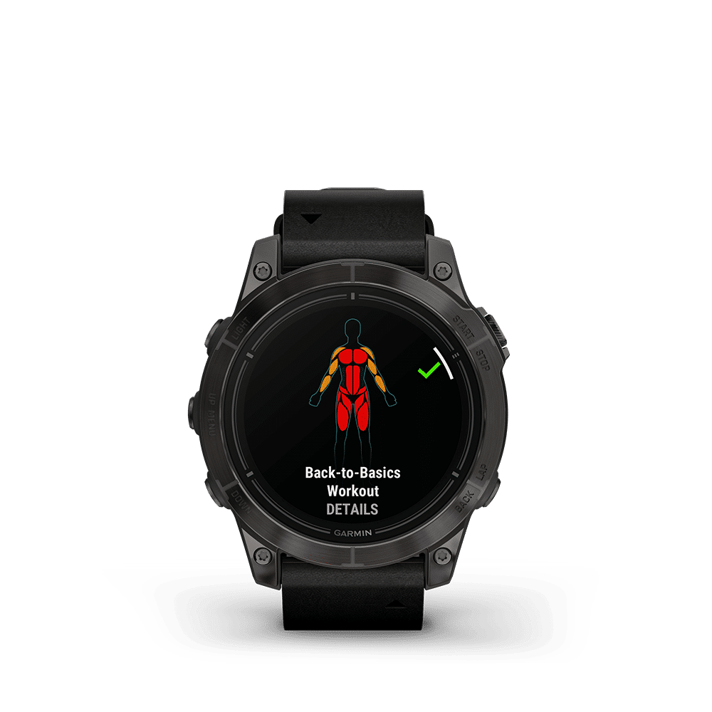 Garmin epix Pro (Gen 2) – Sapphire Edition 47mm, Carbon Gray, Leather - Bilde 3