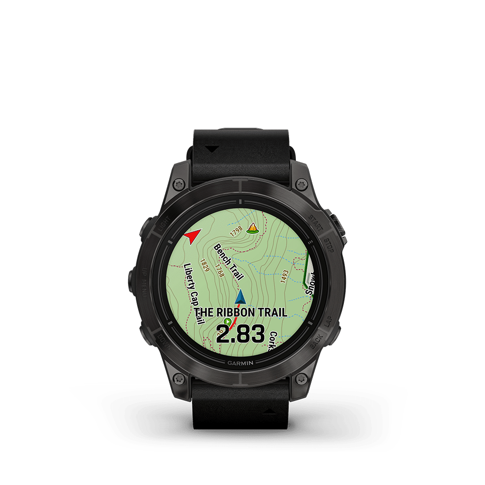 Garmin epix Pro (Gen 2) – Sapphire Edition 47mm, Carbon Gray, Leather - Bilde 10