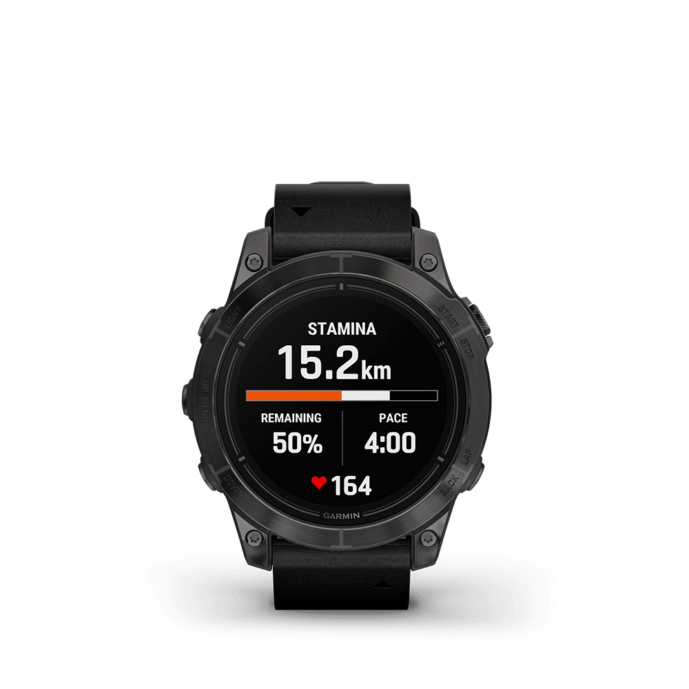 Garmin epix Pro (Gen 2) – Sapphire Edition 47mm, Carbon Gray, Leather - Bilde 12