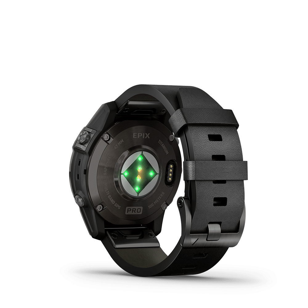 Garmin epix Pro (Gen 2) – Sapphire Edition 47mm, Carbon Gray, Leather - Bilde 8