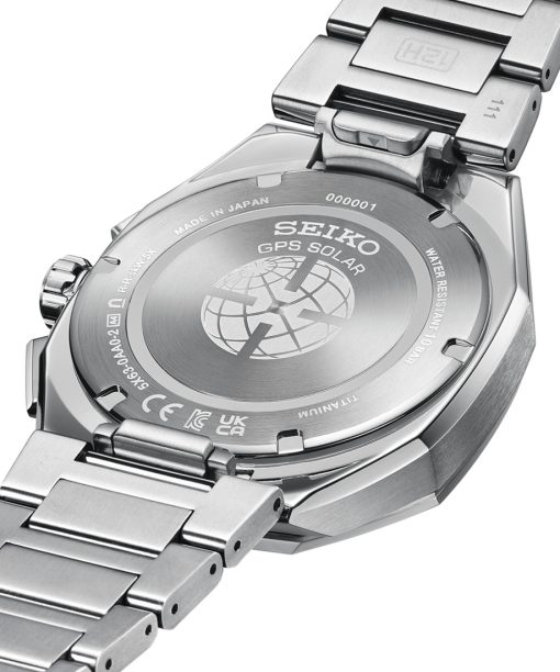 Seiko Astron GPS Solar Dual-Time Chronograph 43.4mm - HAB002J1 - Bilde 4