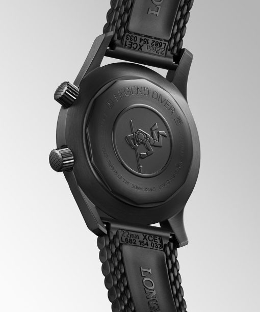 Alternative view of Longines Legend Diver Watch - L3.774.2.50.9