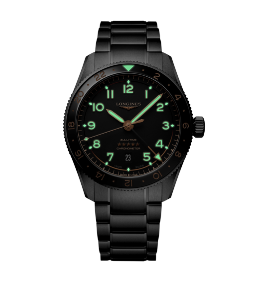 Longines Spirit Zulu Time GMT 42mm - L3.812.4.50.6
