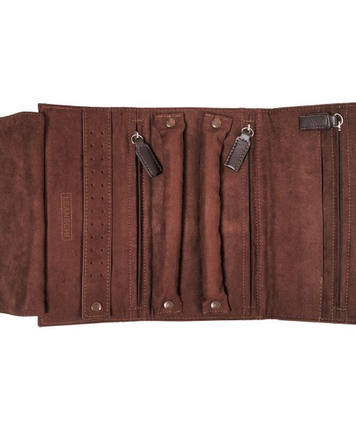 Leanschi jewellery travel pouch/brown - Bilde 3