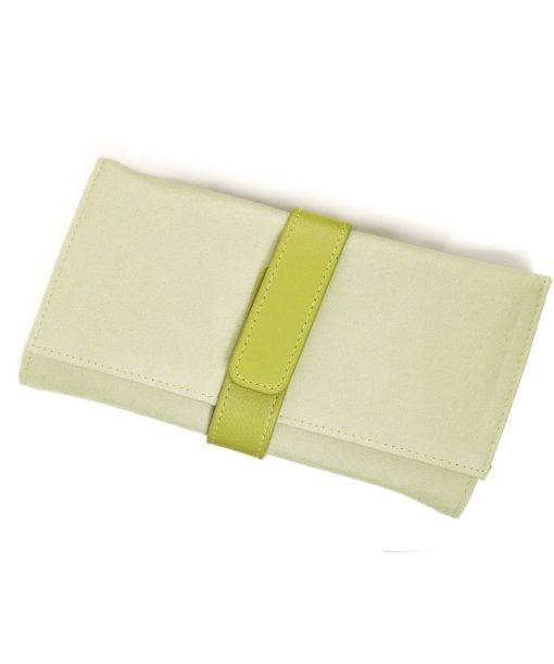 Leanschi jewellery travel pouch/green