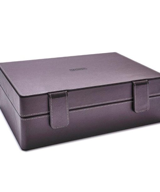 Alternative view of Leanschi 10 slot box/brown