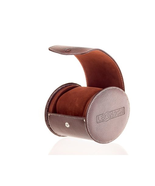 Alternative view of Leanschi single watch roll XL/brown